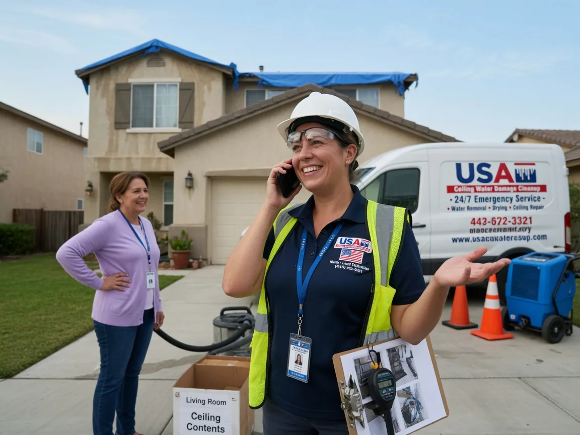Ceiling Water Damage Restoration Mount Ayr, IN FAQs